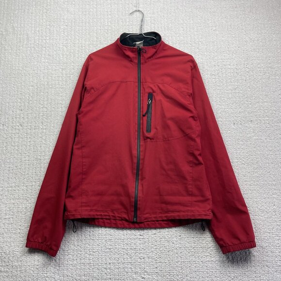 MEC Mountain Equipment Co-op Ultra Light Soft shell Tech Jacket Red Mens L - Picture 1 of 16